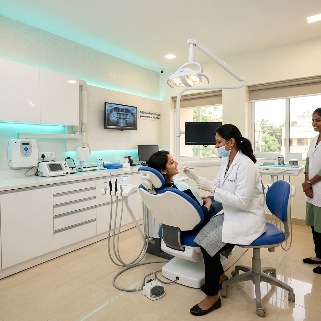 Dental Care Dr. Vishwanathan & Dr. Vaijayanthimala interior in Chennai, Greater Chennai